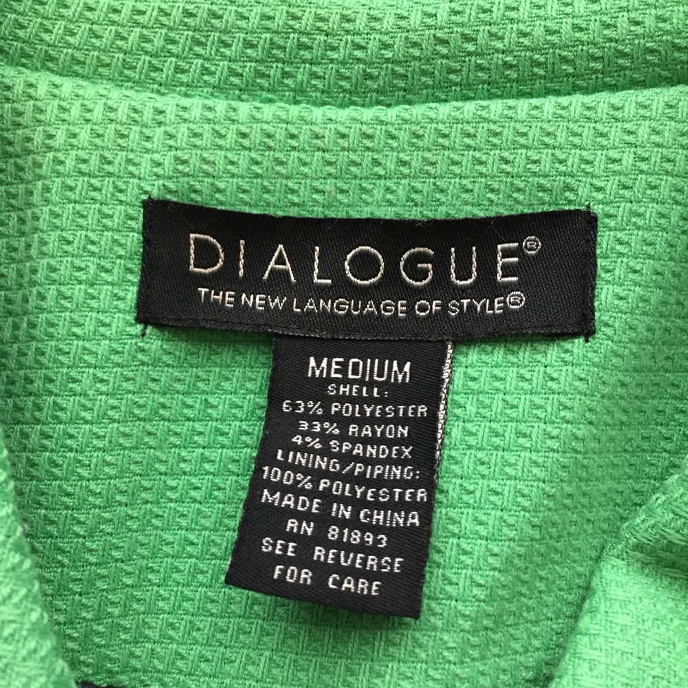 Light Green Button Up Jacket - image 4